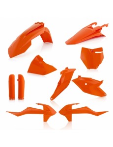 KIT PLÁSTICOS COMPLETO ACERBIS KTM SX 85 2018 LARANJA